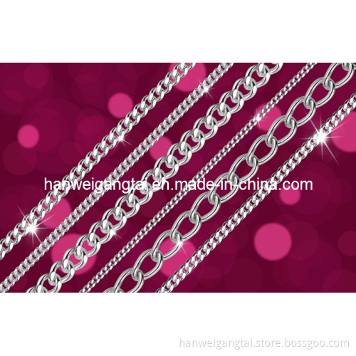 Semi-Finished Silver Chain, Roll Silver Chain